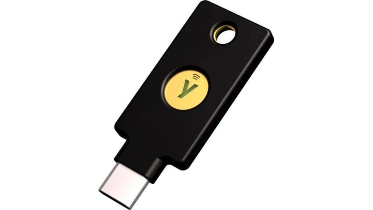 Avada Tech Yubico YubiKey 5C NFC USB-C Security Key,WebAuthn