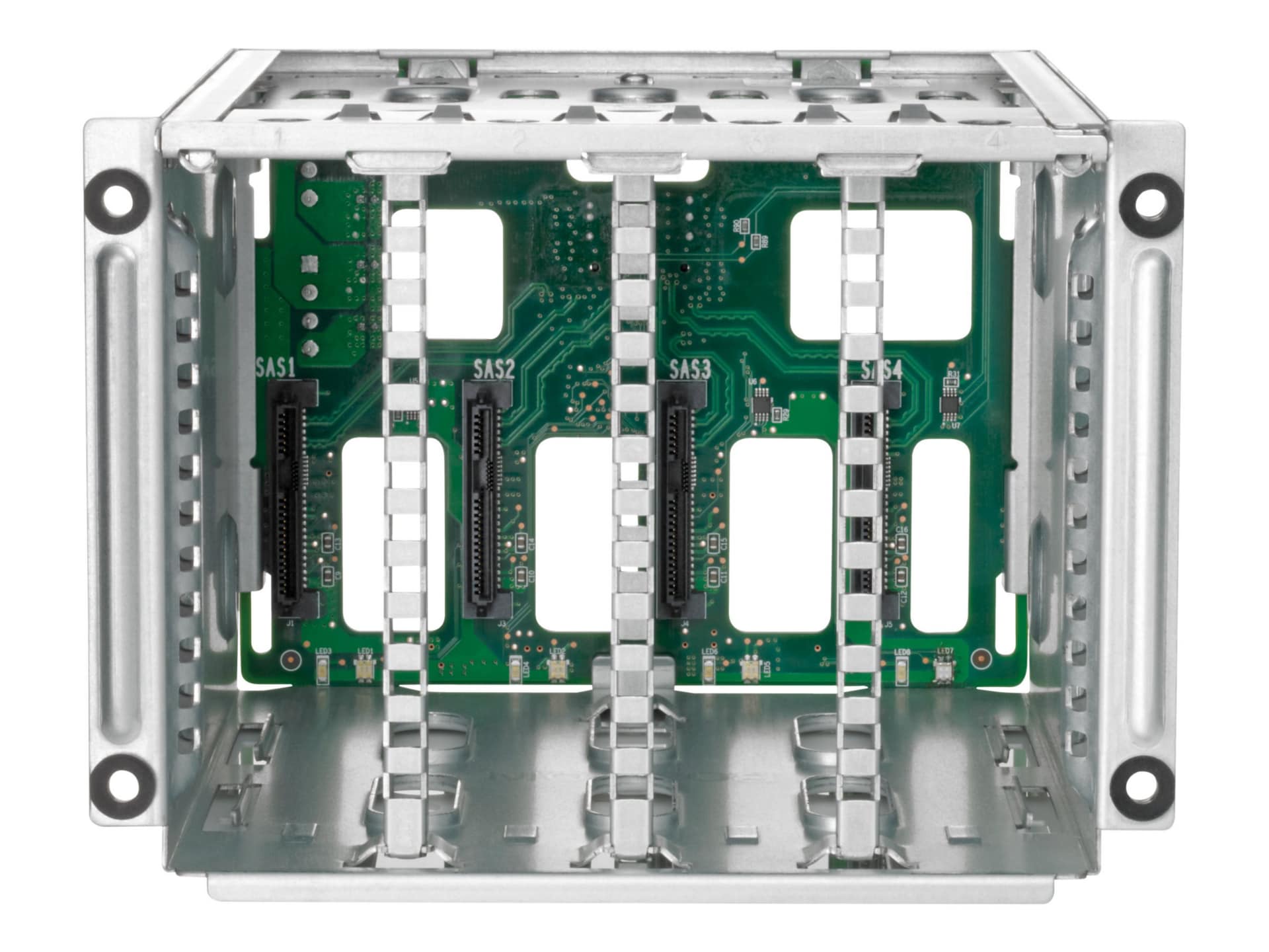HPE 4 LFF Midplane - storage drive cage - SATA / SAS