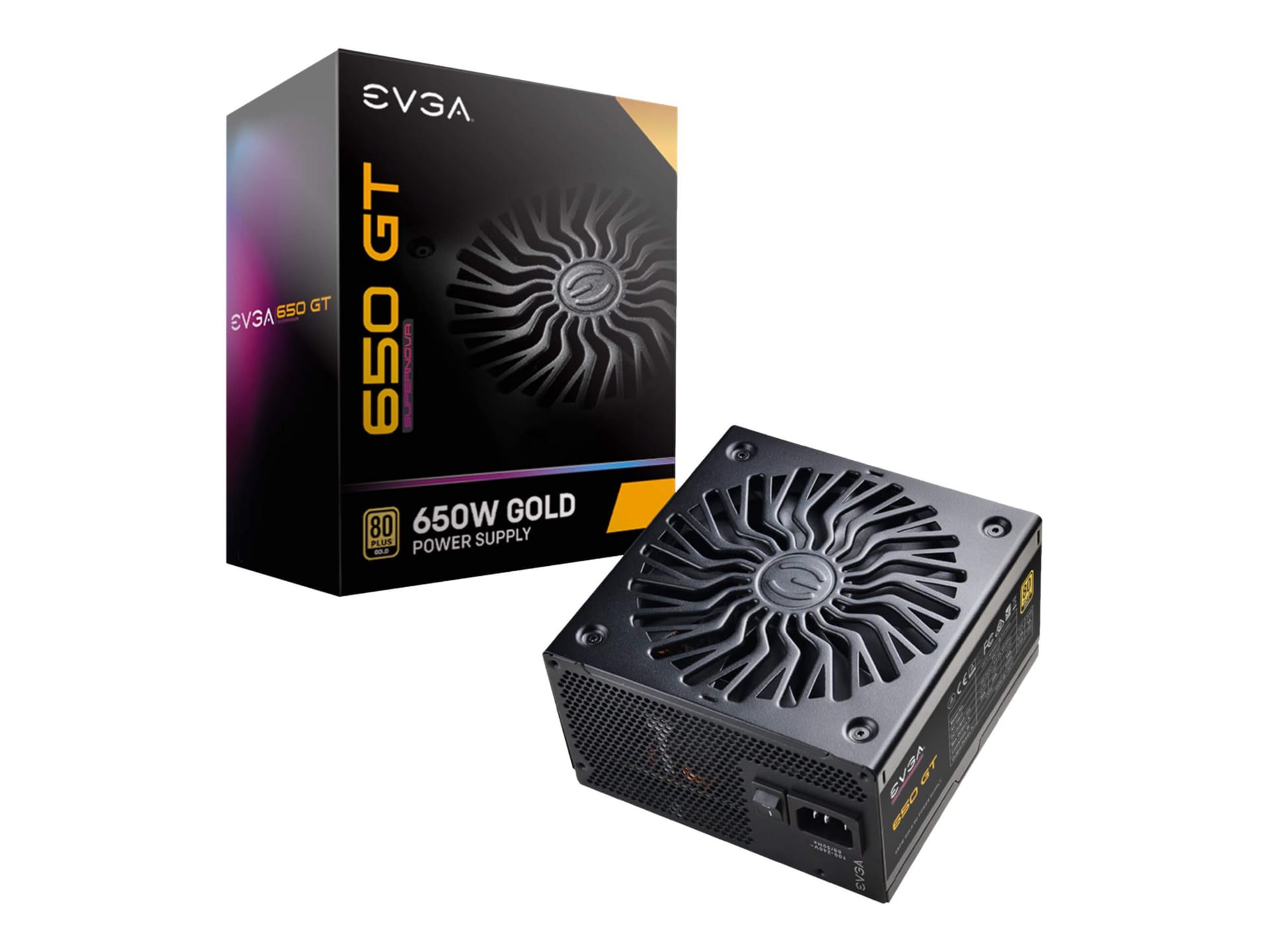 EVGA SuperNOVA 650 GT - power supply - 650 Watt