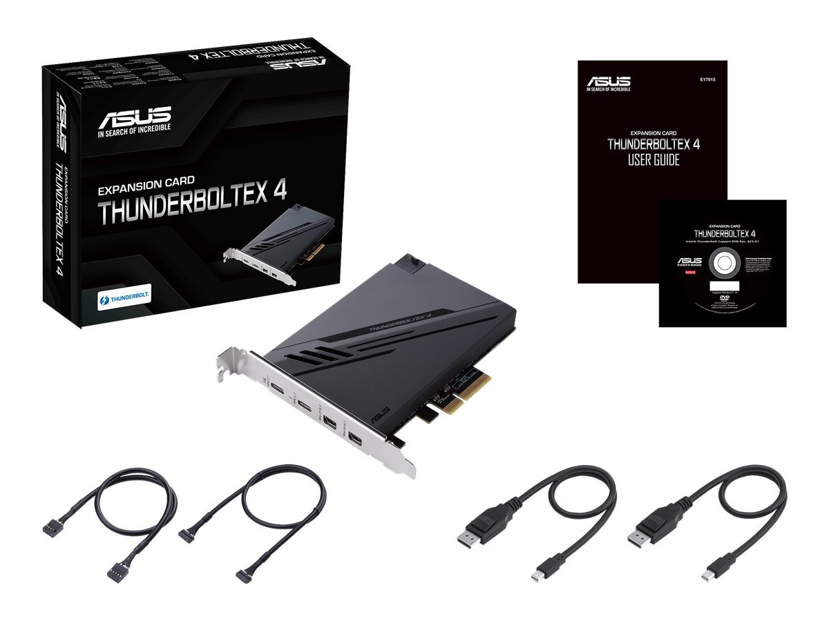 Thumbnail 4 of 6 for ASUS ThunderboltEX 4 - Thunderbolt adapter - PCIe 3.0 x4 - Thunderbolt 4 x 2