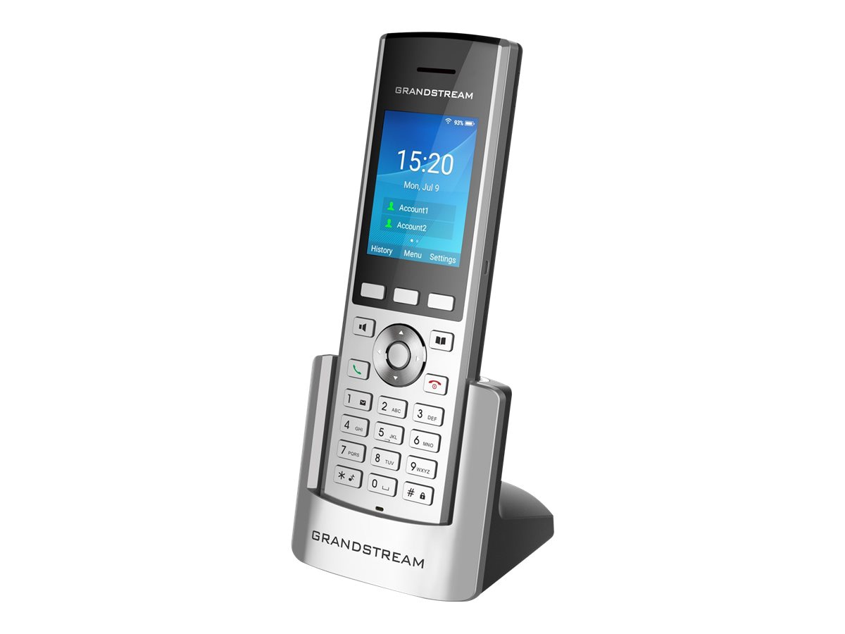 Grandstream WP825 - wireless VoIP phone - with Bluetooth interface - 3-way call capability
