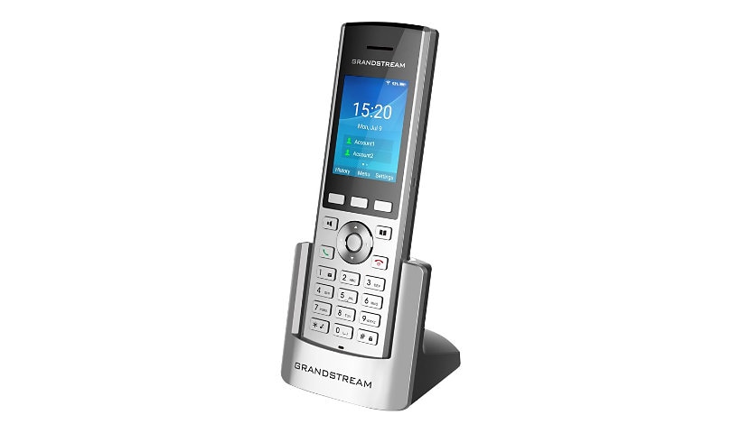 Grandstream WP825 - wireless VoIP phone - with Bluetooth interface - 3-way call capability