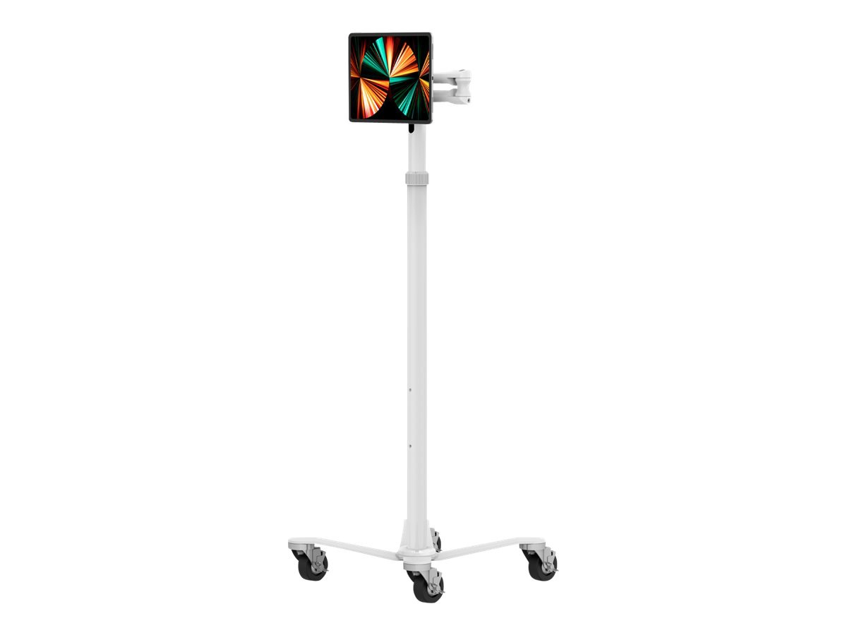 Compulocks Universal Invisible Mount Medical Rolling Cart Extended stand -