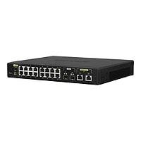 QNAP QSW-M2116P-2T2S - switch - 20 ports - managed - rack-mountable