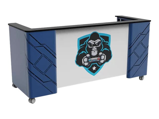 Spectrum Esports Shoutcaster Station Double - workstation logo panel - available in different colors