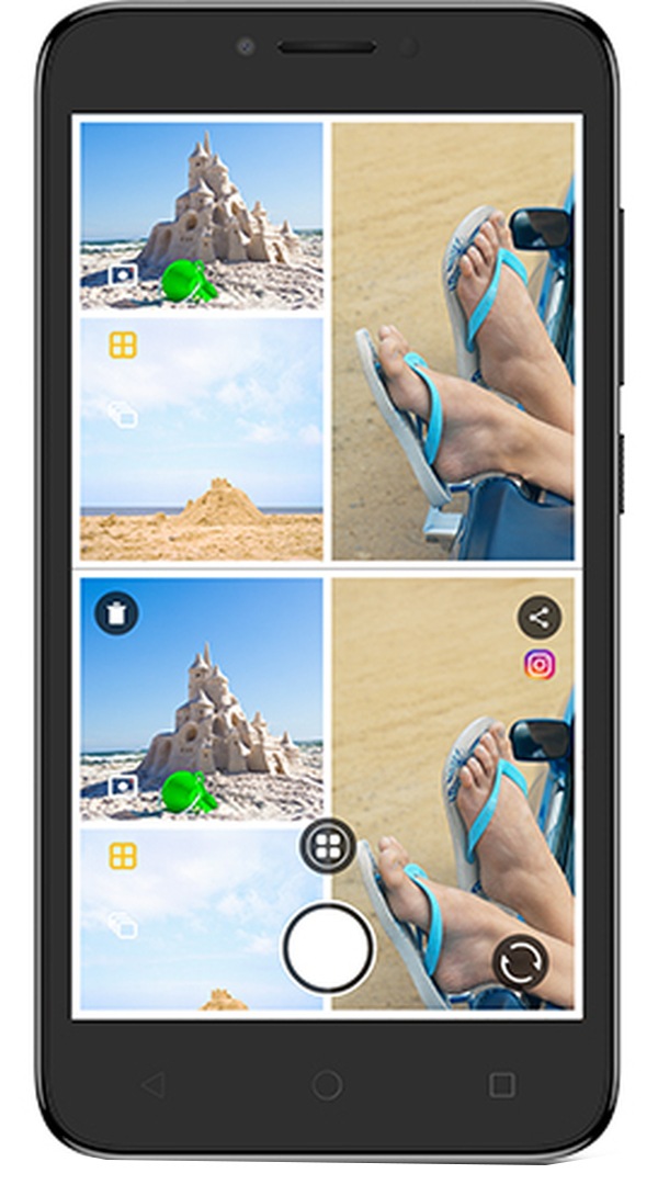Alcatel Tetra 5" 2GB RAM 16GB ROM Cell Phone - Stealth Black