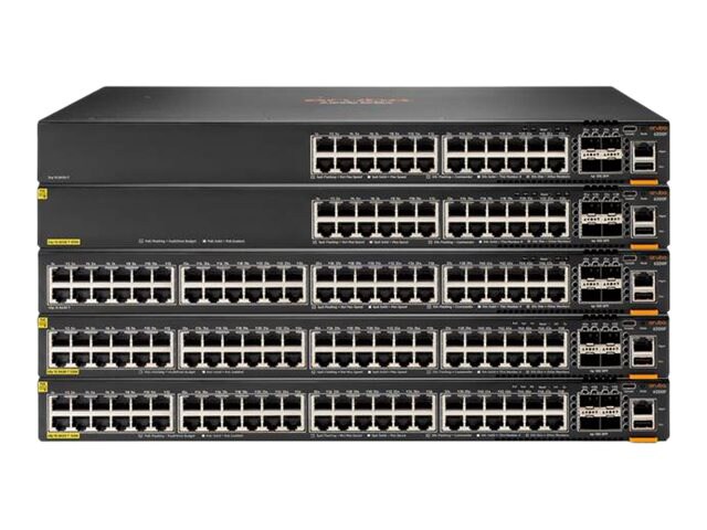 HPE Aruba 6200M 24G 4SFP+ Switch - switch - Max. Stacking Distance 10 kms - 24 ports - managed - rack-mountable