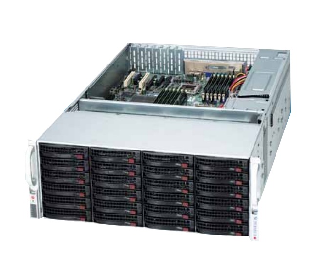 Supermicro SC847 JBOD 4U Storage Enclosure with SAS3 Interface