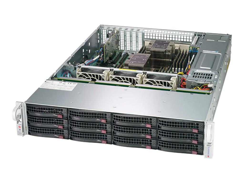 Supermicro Intel Xeon 2U Super Server - Black