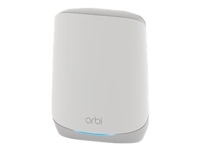 Netgear Orbi RBS760 Tri Band Wi-Fi 6 IEEE 802.11 a/b/g/n/ac/ax 5.40 Gbit/s Wireless Range Extender - Indoor
