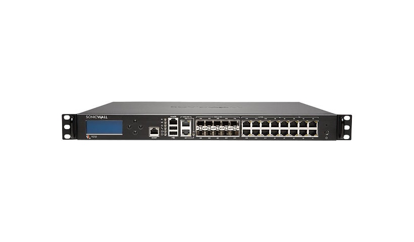SonicWall NSa 9250 - security appliance - cloud-managed - SonicWALL Gen5 Firewall Replacement - with 1 year SonicWALL