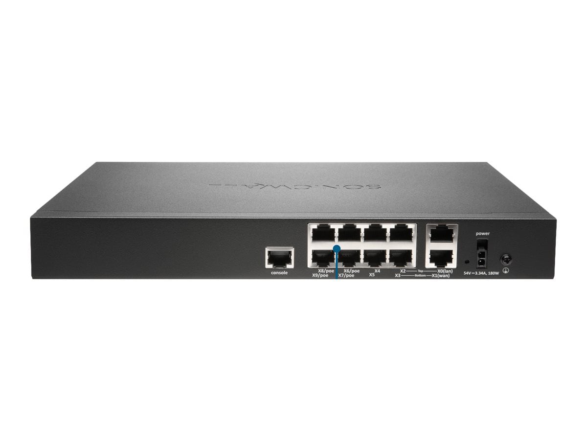 SonicWall TZ600P - security appliance - SonicWALL Gen5 Firewall Replacement - with 1 year SonicWALL Advanced Gateway