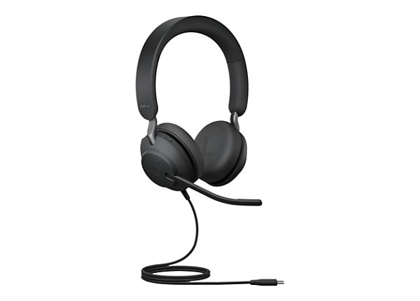 Jabra Evolve2 40 SE UC Stereo - headset - 24189-989-889 - Wired Headsets