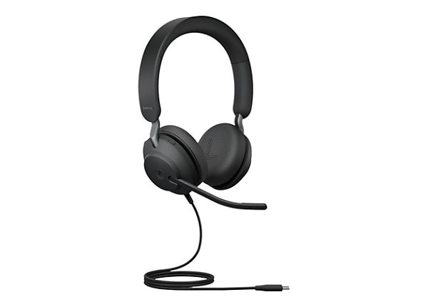 Jabra Evolve2 40 SE MS Stereo - headset - 24189-999-899 - Wired