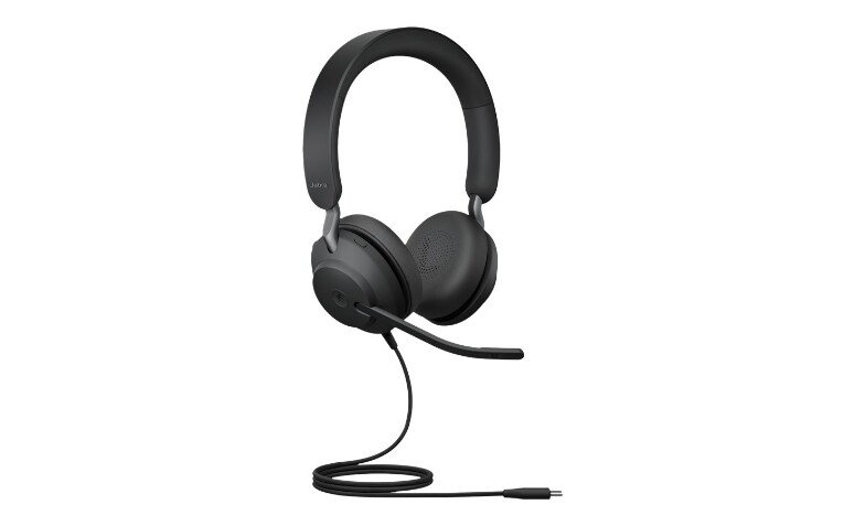 Jabra Evolve2 40 SE MS Stereo - headset - 24189-999-899 - Wired 