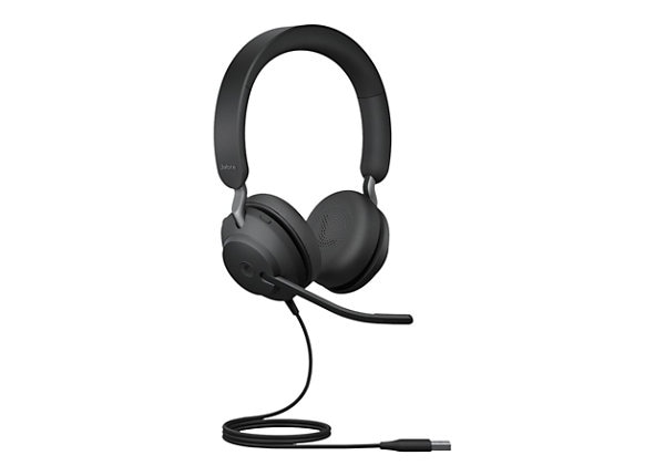 Jabra Evolve2 40 SE MS Stereo - headset - 24189-999-999 - Wired