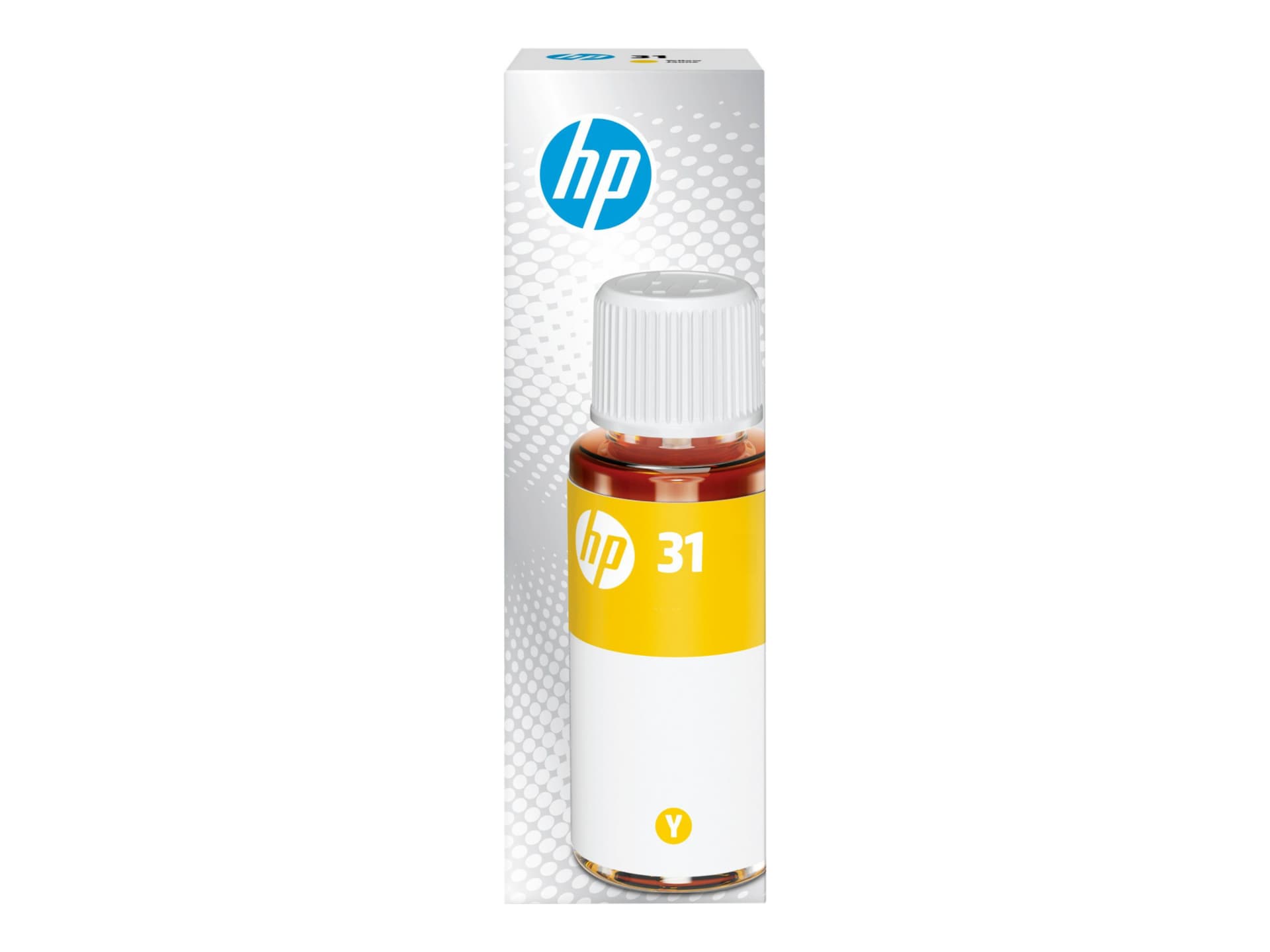 HP 31 70-ml Yellow Original Ink Bottle, 1VU28AN