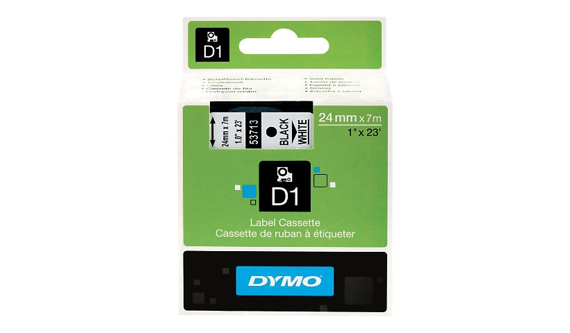 DYMO D1 - tape - glossy - 1 cassette(s) -