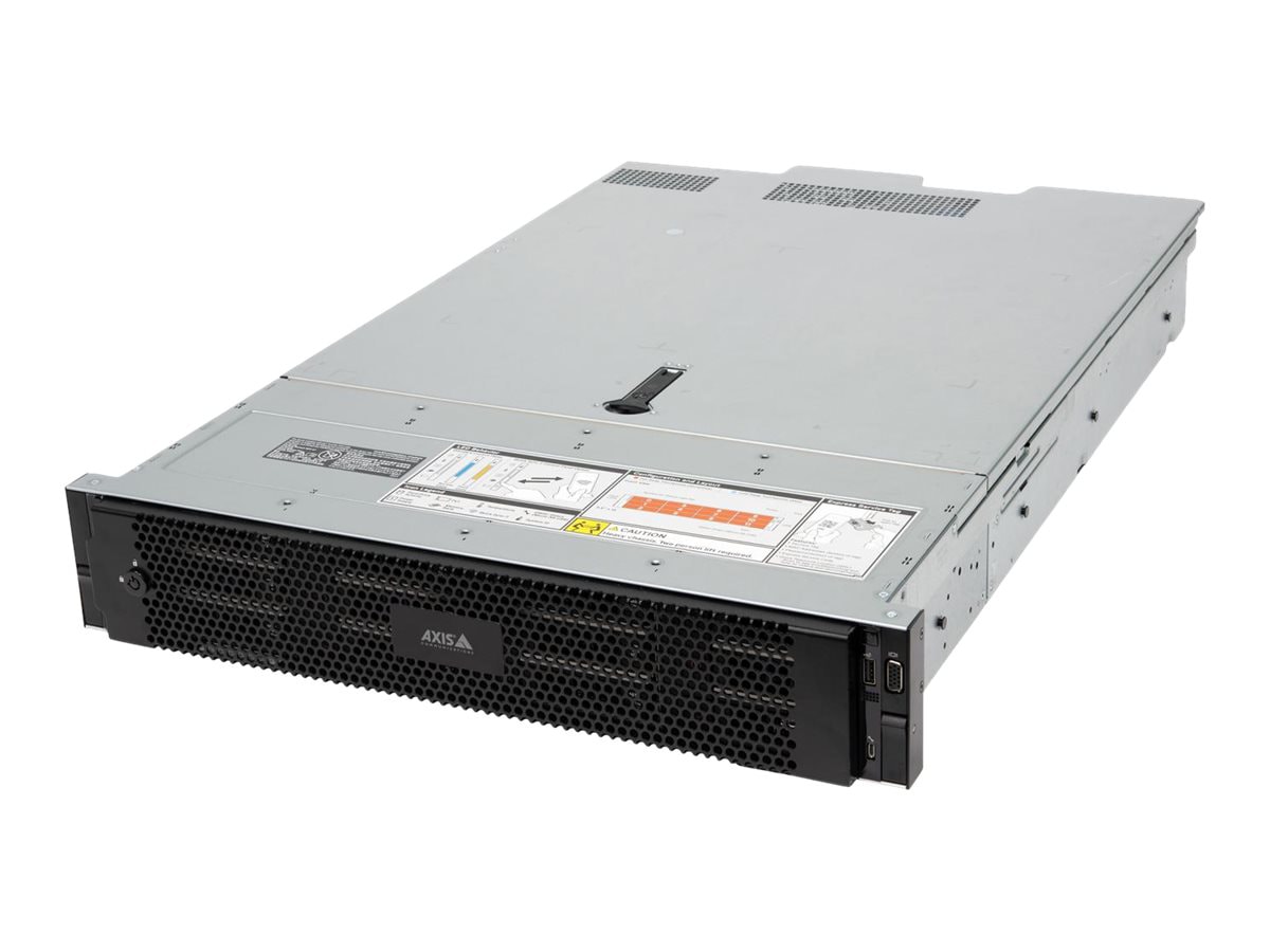 AXIS Camera Station S1296 - rack-mountable - AI Ready - Xeon Silver - 32 GB - HDD 12 x 16 TB, SSD 240 GB