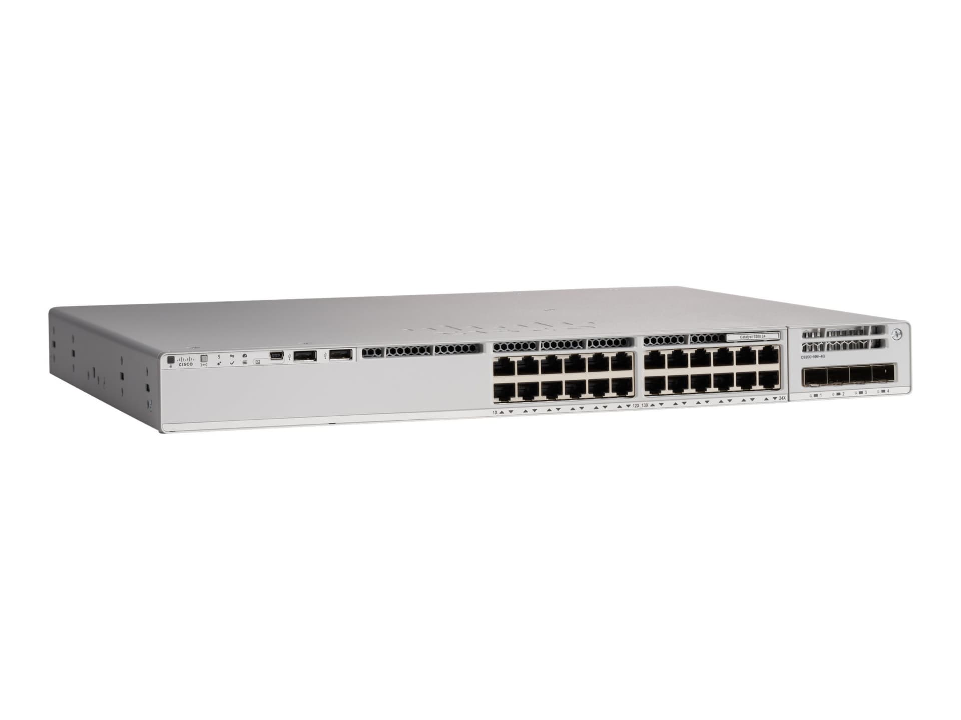 Cisco Catalyst 9200 - Network Advantage - switch - 24 ports - managed - rack-mountable - TAA Compliant