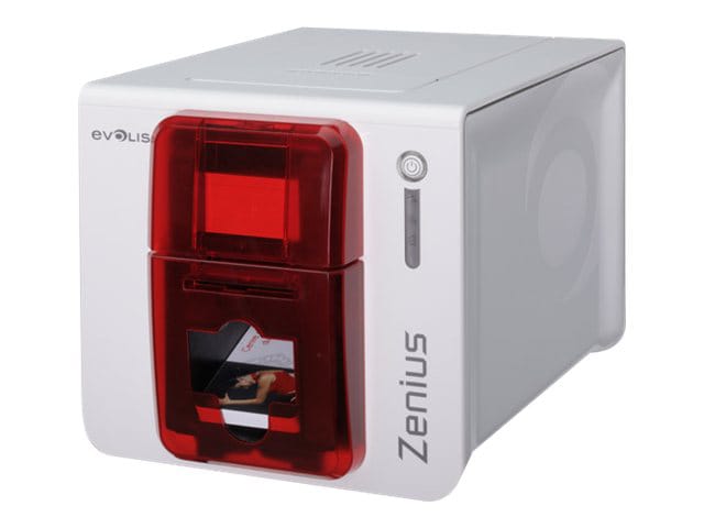 Evolis Zenius Expert Smart - plastic card printer - color - dye sublimation/thermal transfer - with Evolis Elyctis smart