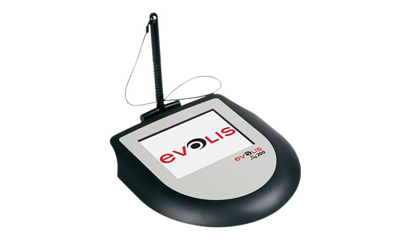 Evolis Signature Sig200 - terminal de signature - USB - avec 1 licence de signoSign/2 pour un usage illimité sur 1 poste de travail