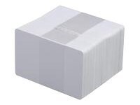 Evolis PVC Blank Cards with Writable Back - cards - 100 card(s)