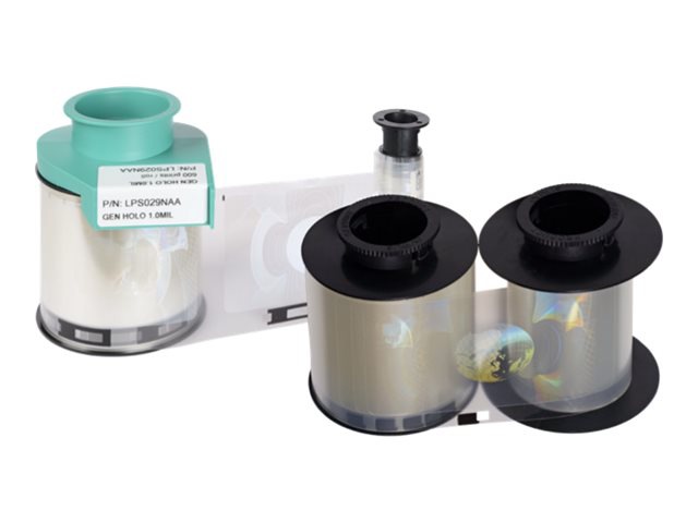 Evolis Generic Hologram Patch - globe safe hologram - security ribbon