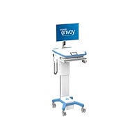Enovate Medical Envoy Corded with SightLine cart - FollowMe Ergonomics - fo