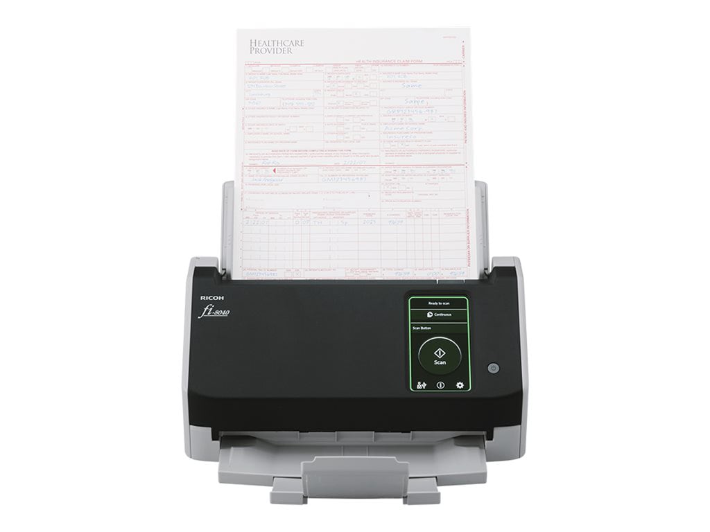 Fujitsu fi-8040 - Scanner de documents - 2 x Contact Image Sensor (CIS) -  A4/Legal - 600 dpi - jusqu'à 40 ppm (mono) - Chargeur automatique de  documents (50 feuilles) - jusqu'à