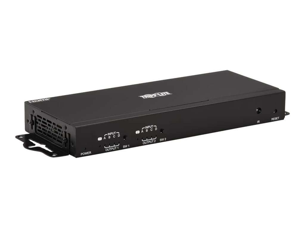 Eaton Tripp Lite series 4x2 HDMI Matrix Switch/Splitter with Remote Control