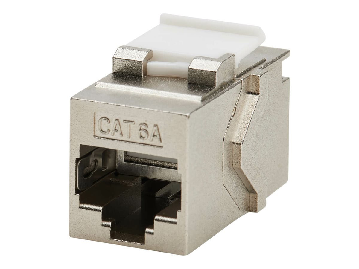 Tripp Lite Cat6a Shielded Snap-In Coupler UL-listed RJ45 F/F TAA