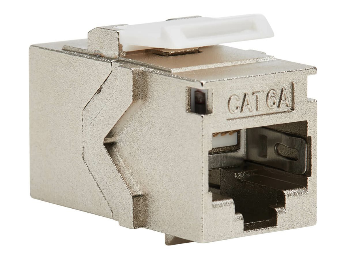 Thumbnail 3 of 11 for Eaton Tripp Lite Series Cat6a Shielded Snap-In Coupler (RJ45 F/F), TAA - network coupler - TAA Compliant - silver
