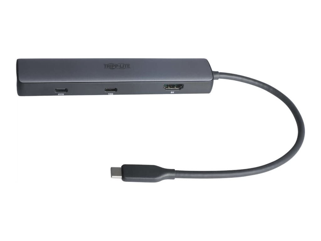 USB-C Multiport Adapter - 8K HDMI, 3 USB-A Hub Ports, 100W PD Charging, HDR, HDCP 23