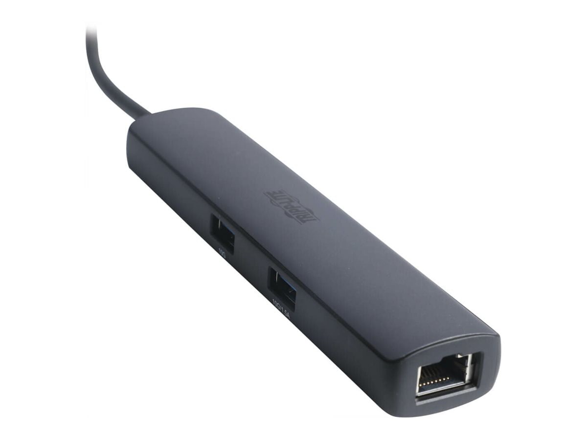 Tripp Lite USB-C Multiport Adapter - 8K HDMI, 3 USB Hub Ports, Gigabit Ethe
