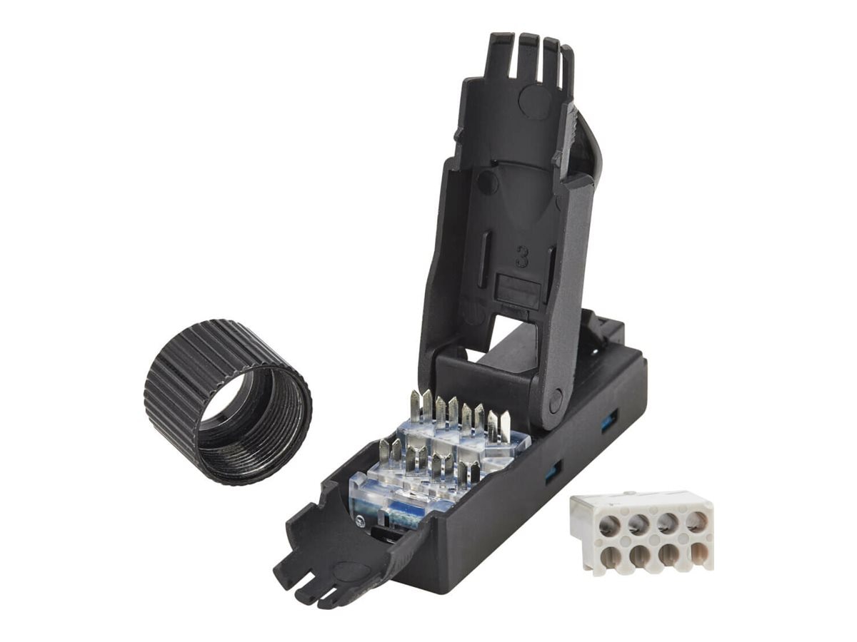 Eaton Tripp Lite Series Cat6a Class EA UTP Field-Termination Plug, 568A/568