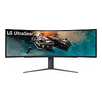 LG UltraGear 49GR85DC-B - LED monitor - curved - 49" - HDR