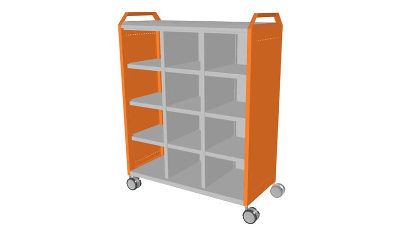 MooreCo Compass Maxi H3 - storage cabinet - orange, platinum