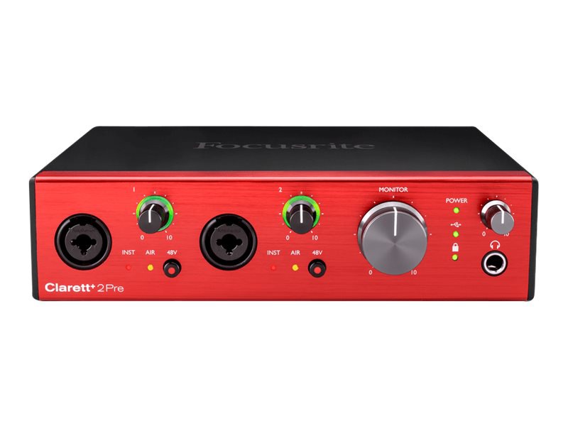 Focusrite Clarett+ audio interface