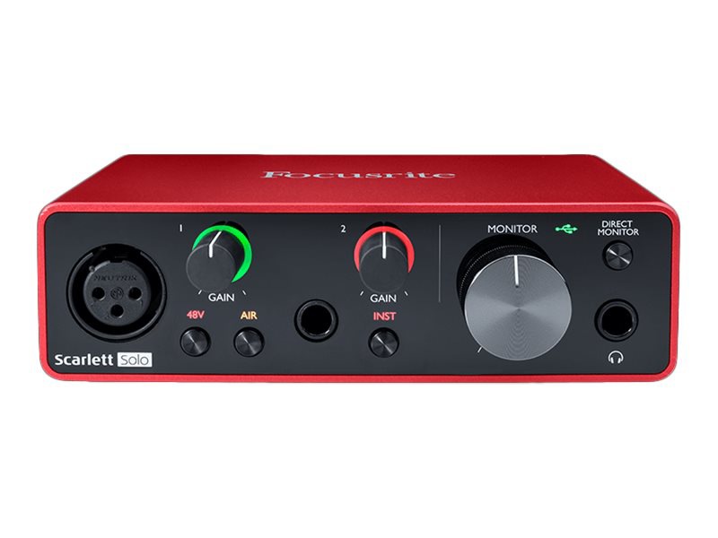 Focusrite Scarlett Solo 3rd Gen - audio interface