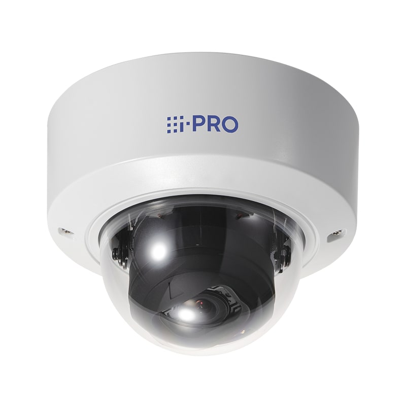 i-PRO WV-S2236LA S-series 2MP Vandal Resistant Indoor Dome Network Camera with AI Engine