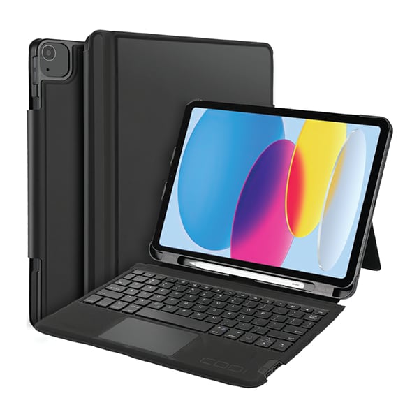 CODi Bluetooth Keyboard Folio Case w/ Trackpad for iPad 10.9" (10th/11th Ge
