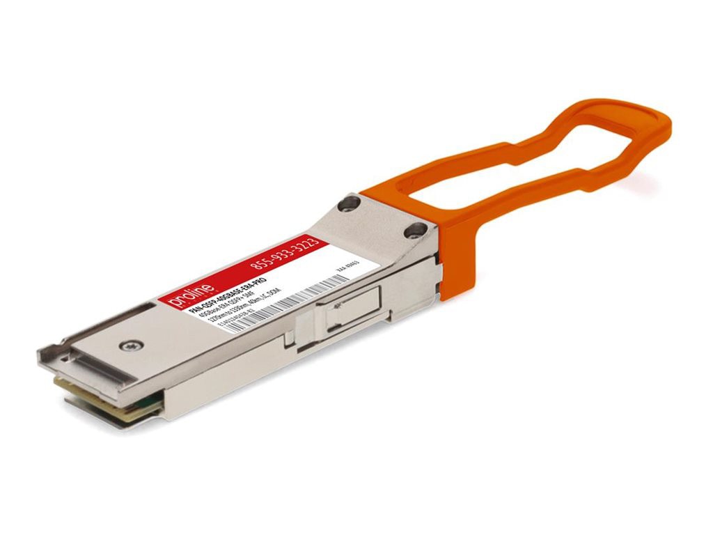 Proline Palo Alto Networks® PAN-QSFP-40GBASE-ER4 Compatible TAA 40GBase-ER4 QSFP+ Transceiver (SMF, 1270nm to 1330nm,