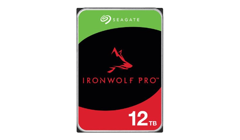 Seagate IronWolf Pro ST12000NT001 - hard drive - 12 TB - SATA 6Gb/s