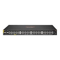 HPE Aruba Networking CX 6100 48G Class4 PoE 4SFP+ 740W Switch - commutateur - 48 ports - Géré - Montable sur rack