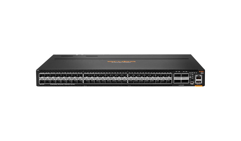 HPE Aruba Networking CX 8100 48x10G SFP+ 4x40/100G QSFP28 Switch - commutateur - 48 ports - Géré - Montable sur rack