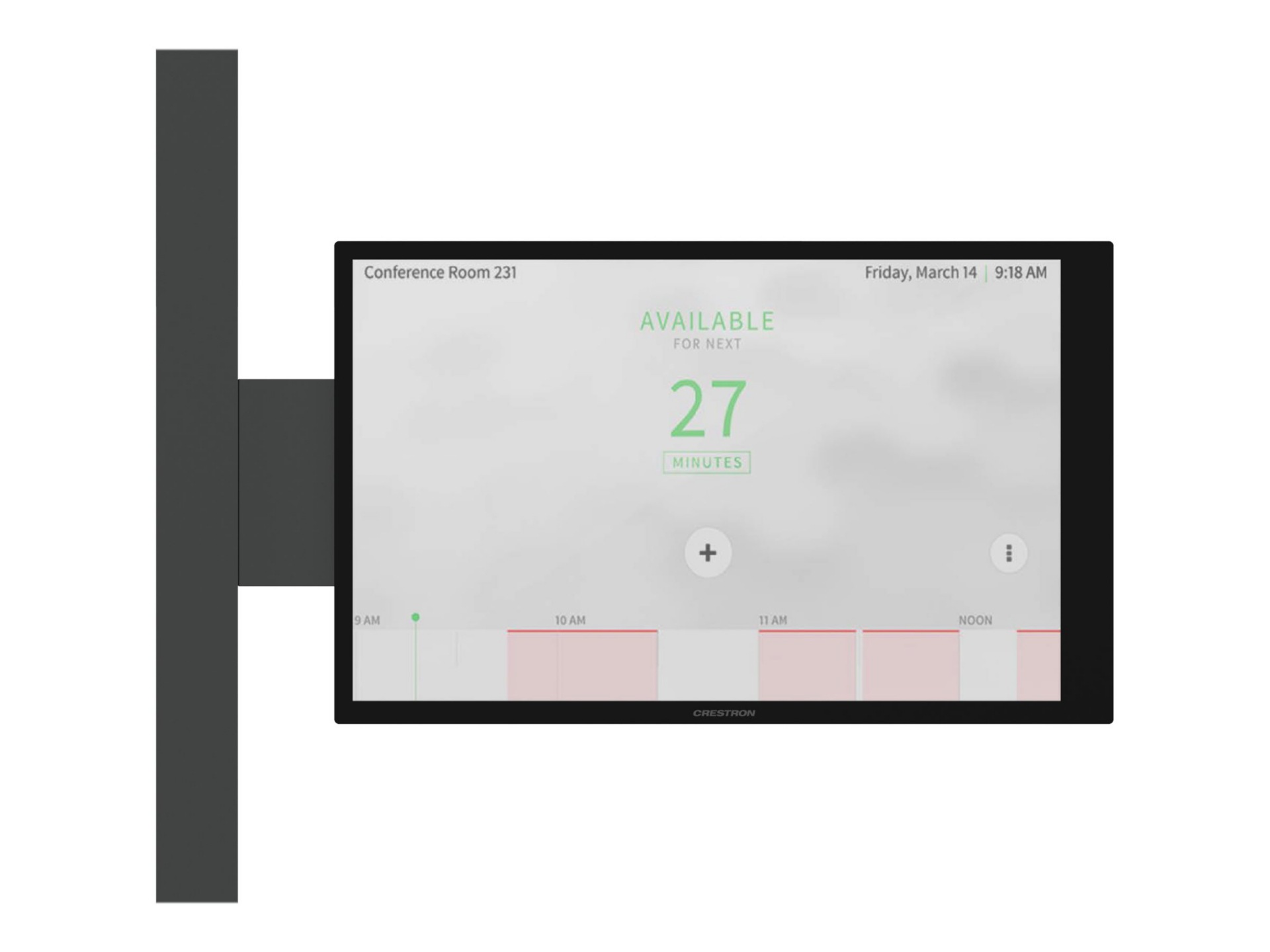 Crestron TSW-770/1070-MUMK-B mounting kit - for touchscreen - black
