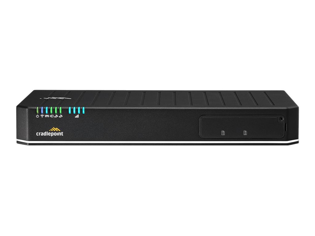 Cradlepoint E3000 Series E3000-5GB - wireless router - WWAN - Wi-Fi 6 - desktop, rack-mountable, wall-mountable