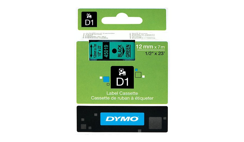 DYMO D1 - label tape - 1 cassette(s) -