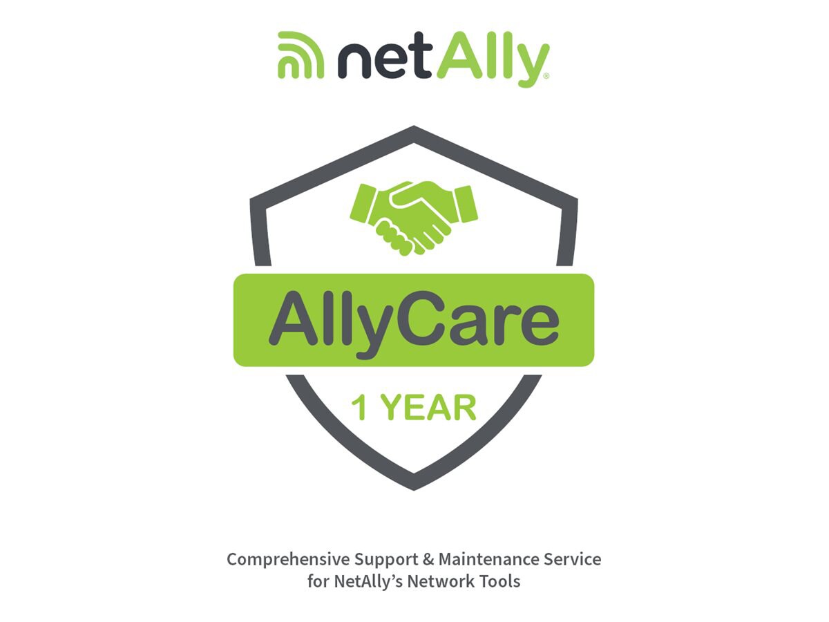 NetAlly AllyCare Support - contrat de maintenance prolongé - 1 année